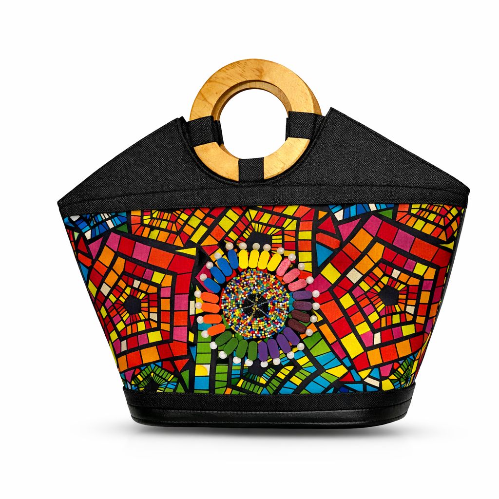 Mosaic Beaded Heritage Handbag Set
